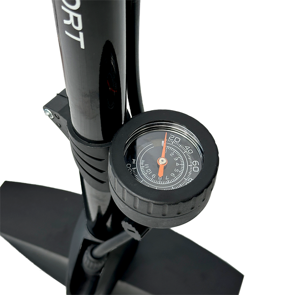 Hit Sport Training Stirrup Pump with Gauge