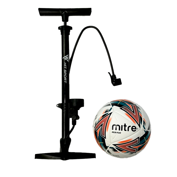 Hit Sport Training Stirrup Pump with Gauge with Ball