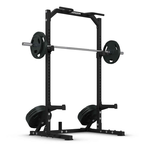 Horizon Half Rack - Barbell and Weights