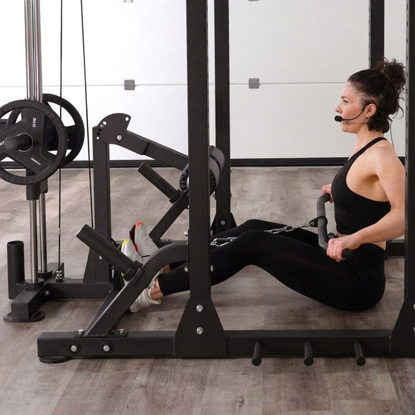 Horizon Power Rack with Cable Pulley