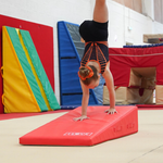 I Love Gymnastic Red Foam Wedge | 120 x 60 x 25cm