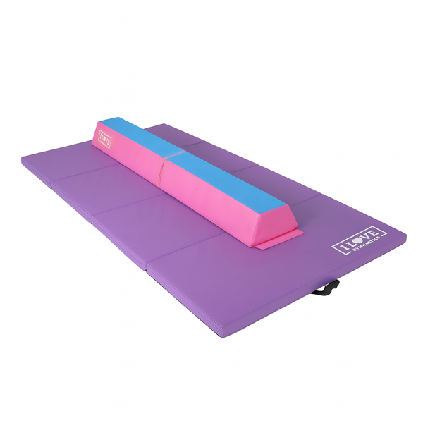 I Love Gymnastics Balance Beam 50mm Mat