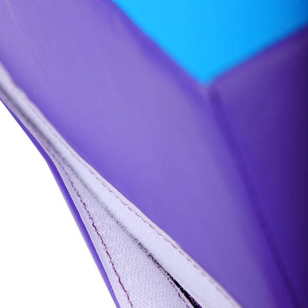 I Love Gymnastics Foldable Balance Beam Blue & Pink Close Up