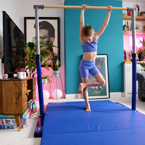 I Love Gymnastics High Bar and Gymnastics Mat
