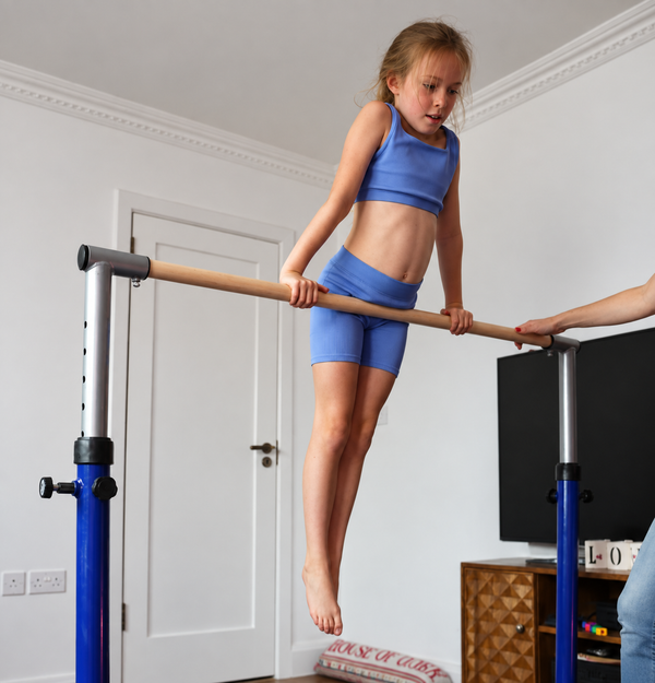 I Love Gymnastics High Bar and Gymnastics Mat
