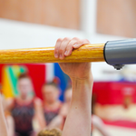I Love Gymnastics High Bar and Gymnastics Mat