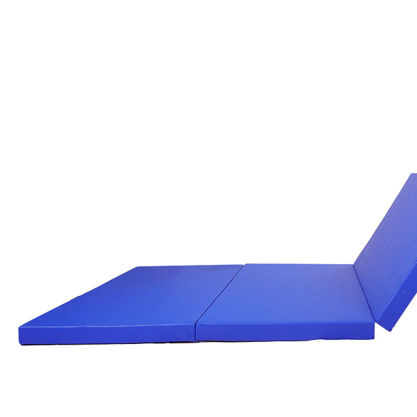I Love Gymnastics Foldable Gymnastics Mat Blue Bottom
