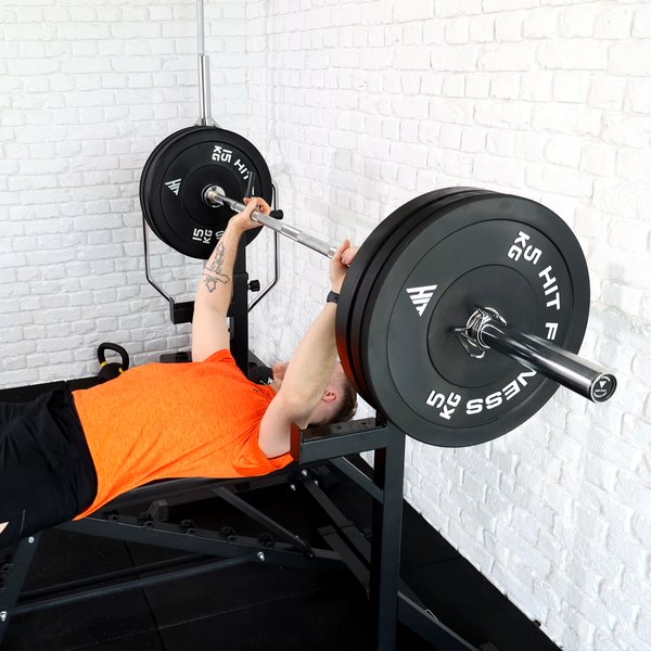 Hit Fitness Weightlifting Starter Set | 80kg Lifestyle Bench Press