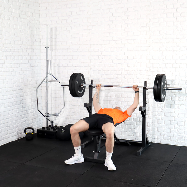 Hit Fitness Weightlifting Starter Set | 80kg Lifestyle Bench Press