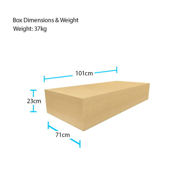 King Smith WalkingPad X21 Under Desk Treadmill Box Dimensions