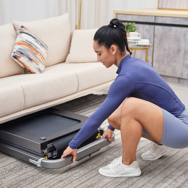 King Smith WalkingPad R2 Under Desk Treadmill Lifestyle Folded