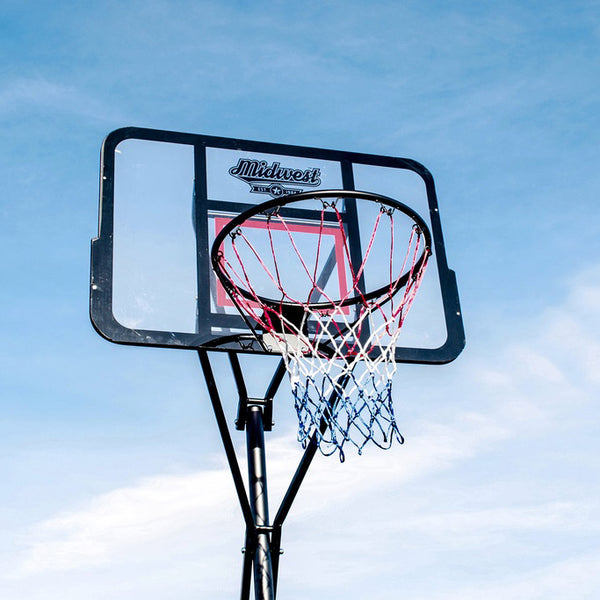 Midwest Pro Basketball Stand Lifestyle Rim