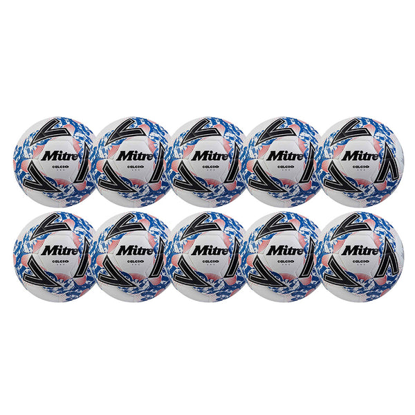 Mitre Calcio One Training Football (Size 5) | 10 Pack