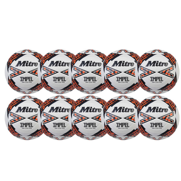 Mitre Junior Lite 290g Match Football | 10 Pack