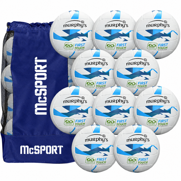 Murphy's First Touch Gaelic Football U8s | 10 Pack + Bag
