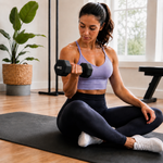 Hit Fitness Neoprene Studio Dumbbells | 4kg Pair | Black