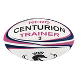 Nero Navy / Pink Trainer Rugby Ball