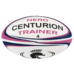 Nero Navy / Pink Trainer Rugby Ball
