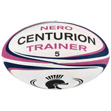 Nero Navy / Pink Trainer Rugby Ball
