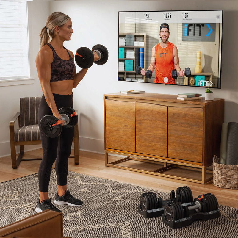 NordicTrack Adjustable Dumbbells — 25kg Pair — McSport Ireland