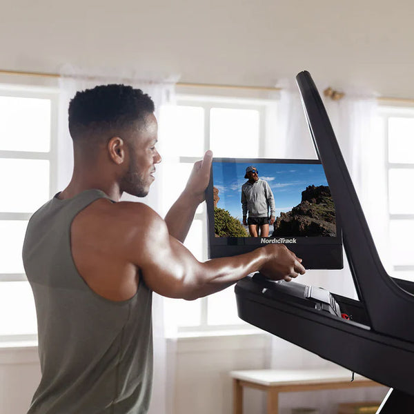 Nordictrack X16 Incline Trainer Treadmill Lifestyle Console Tilt