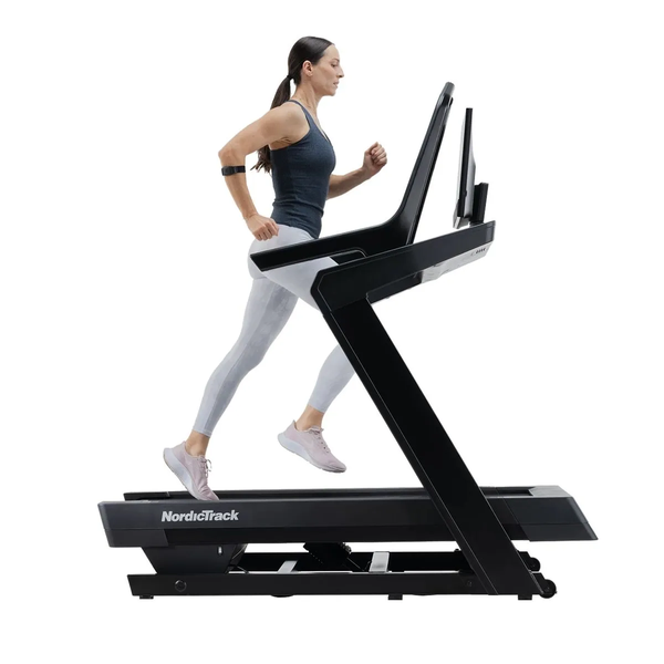 Nordictrack X24 Incline Trainer Treadmill Running Side