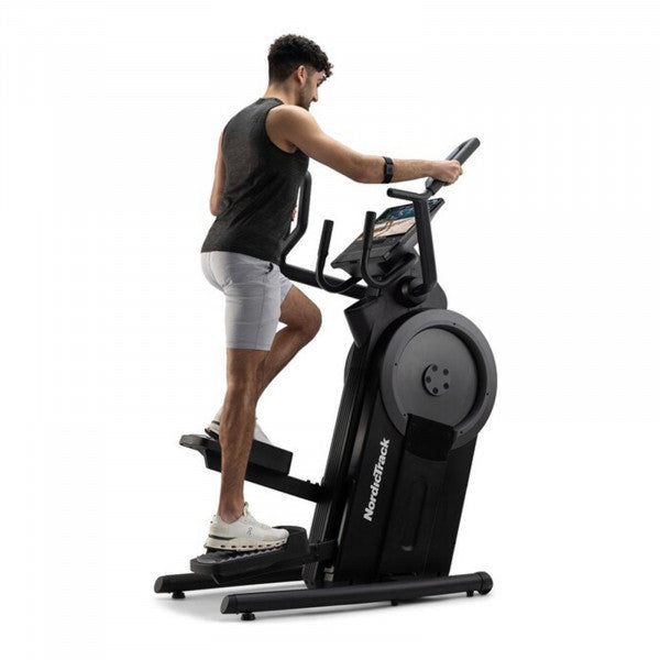man on Nordictrack Step Climber XL 16 