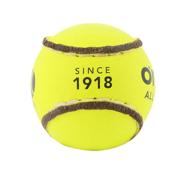 O'Neills All-Ireland Leather Match Sliotar | Size 5 Back