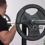 Olympic Cast Iron Tri-Grip Disc | 20kg