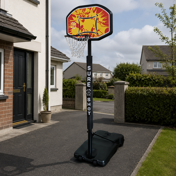 Portable Adjustable Basketball Hoop with Backboard