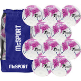 Precision Fusion FIFA Basic Training Football | 10 Pack + Bag