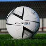 Precision Training Fusion Lite Match Quality Training Football | 370g (White/Black)