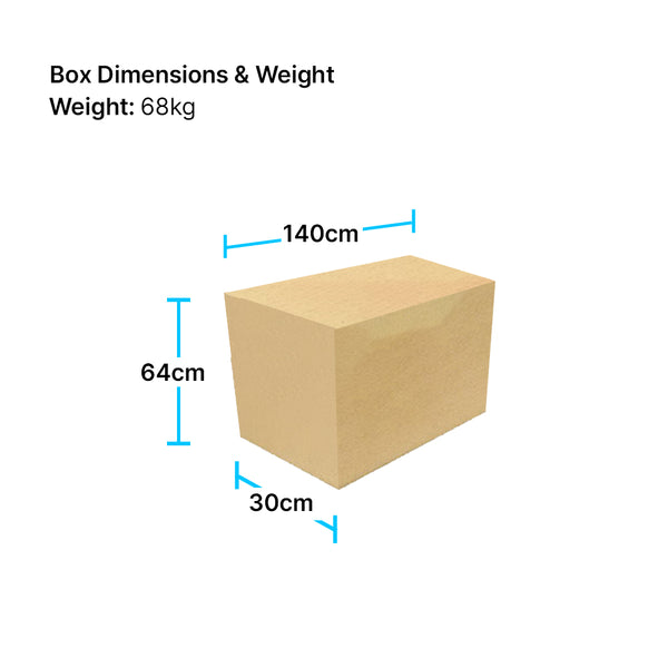 Box Dimensions of Proform 325CSX Recumbent Indoor Cycle