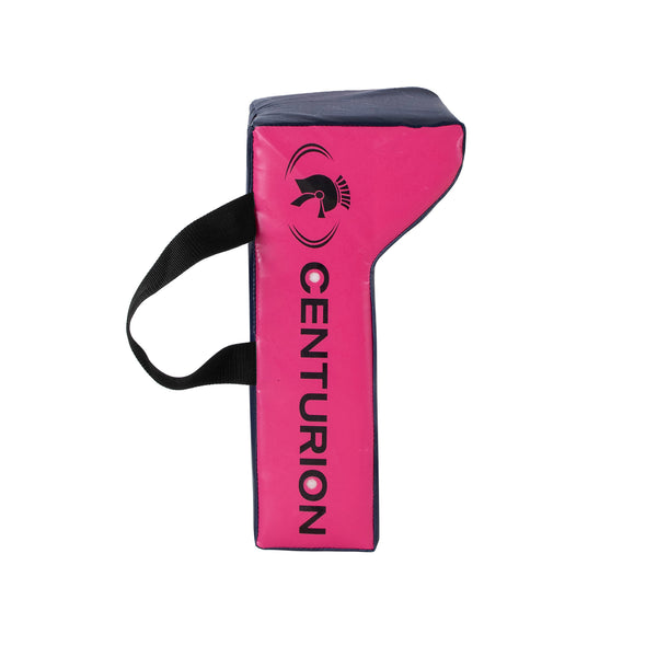 Centurion Navy & Pink Rugby Rucking Shield | Junior Side View