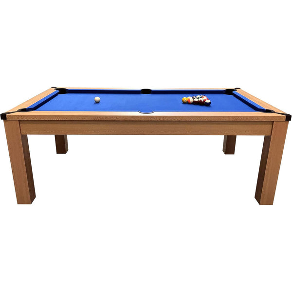 Riley 7ft American Pool Table | Oak Side View