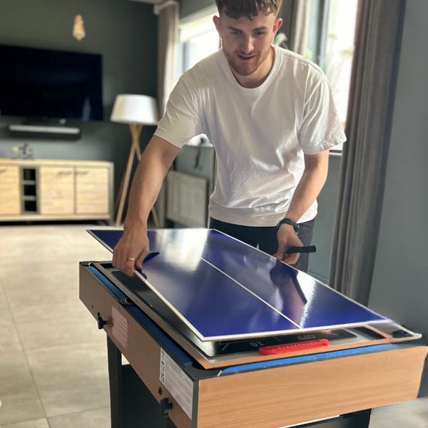 Riley 4ft 12-in-1 Folding Multi Games Table Lifestyle Switching Tables 2