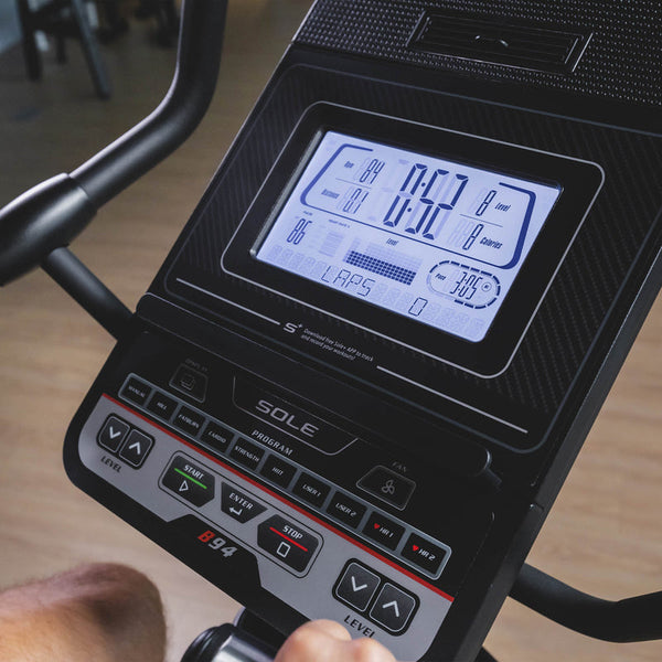 Sole B94 Upright Bike - Console