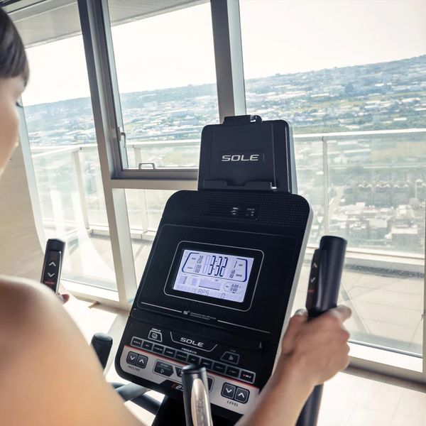 Sole E25 Elliptical Cross Trainer Lifestyle Console