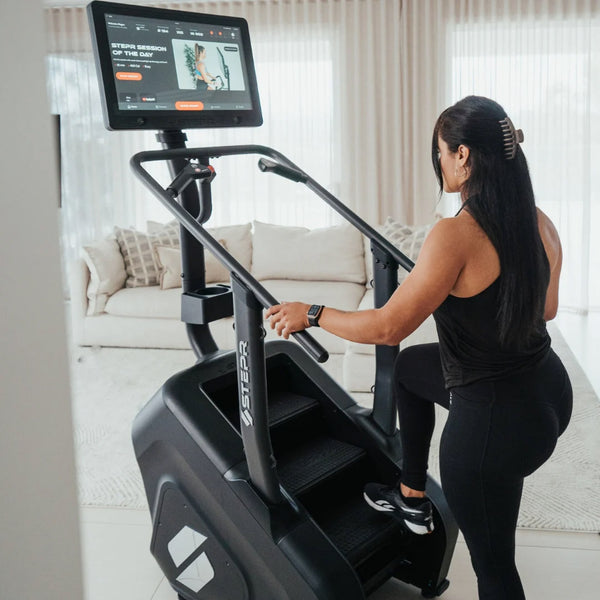 Stepr Home Stairmill Climber | 27" Console (Lifestyle)