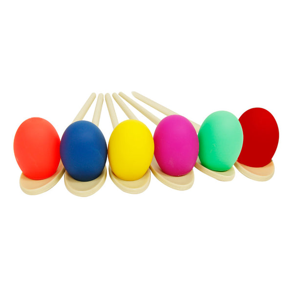 Tuftex Eggs and Spoons  Pack 6