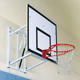 Upward Hinged Practice Basketball Goal