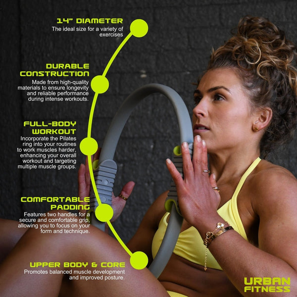 Urban Fitness Double Hand 14" Pilates Ring