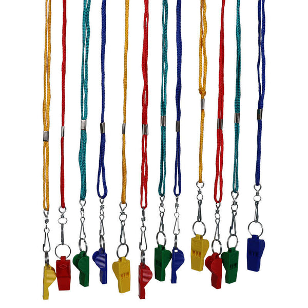 Vinex Pack of 12 Whistles Without Lanyard
