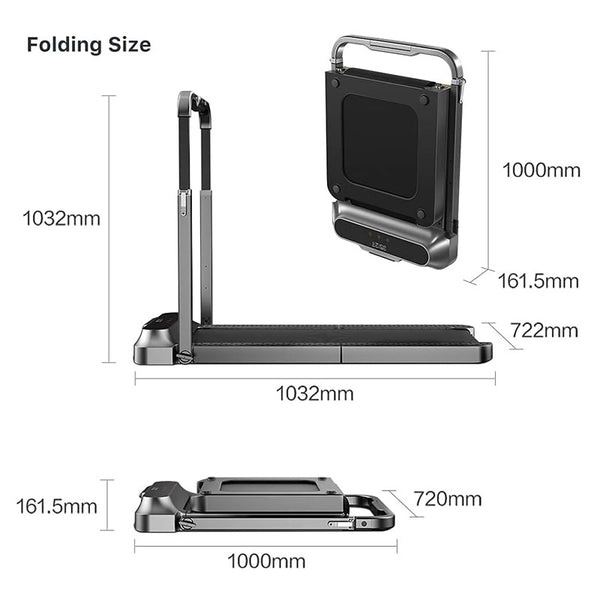 WalkingPad R2 Folding Treadmill - Dimensions