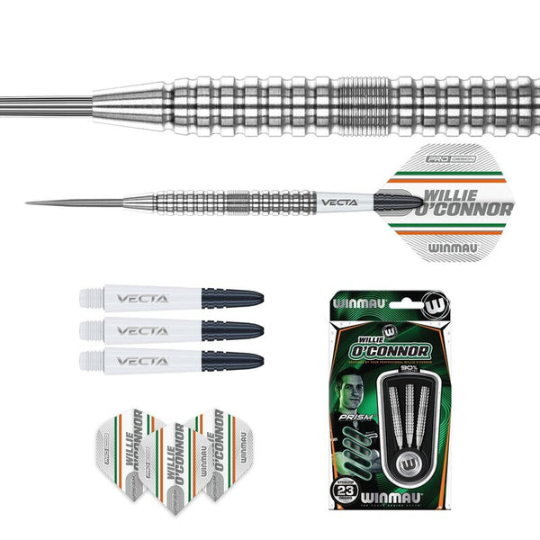Winmau Willie O'Connor Steel Tip Darts Image McSport Ireland