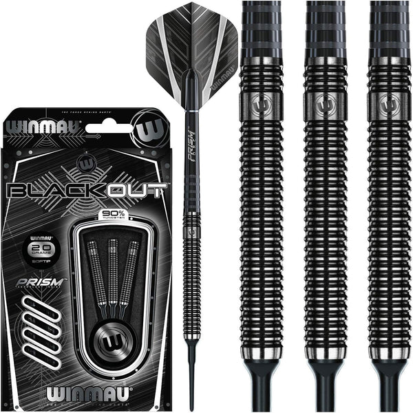 Winmau Blackout Tungsten Darts | 90%