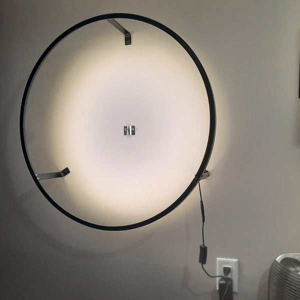 Winmau Plasma Dartboard Light Black Lifestyle