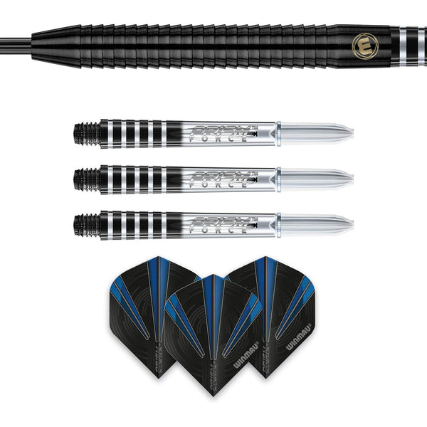 Winmau Sabotage Tungsten Black Darts | 90% Contents