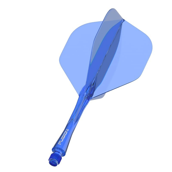 Winmau Fusion Integrated Flight & Shaft | Blue Single