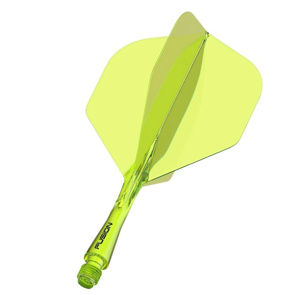 Winmau Fusion Integrated Flight & Shaft | Yellow Single